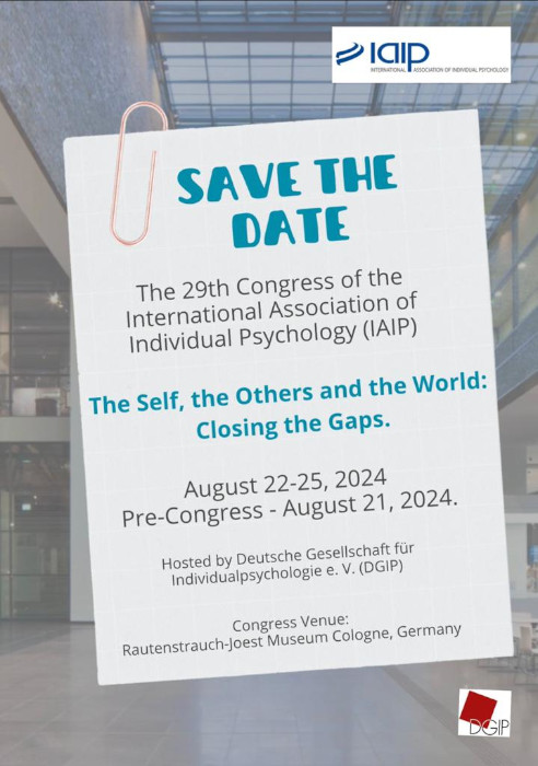 SAVE THE DATE congres IAIP 2024